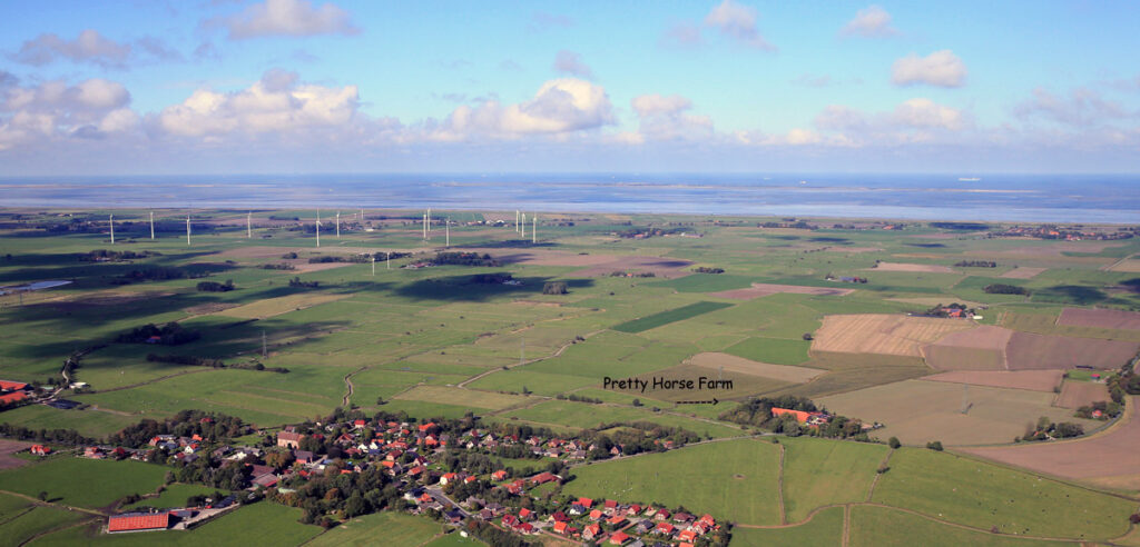 Pretty Horse Farm von oben